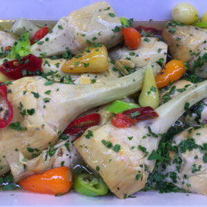 Antipasti - Artischocken mit Stiel  100g